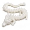 Articulated 3D Dragon Glow in Dark - Crystal Fidget Toy w UV Light (30cm)