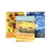 Artists Sketch Book for Kids, 8.27 x 11.4 Inch Hardcover Spiral Bound Sketch Pad, 60 Sheets 130gsm Thick Paper, Art Drawing Book for Children, Charcoal, Oil Pastel & Multimedia Art Creation(3PCS)