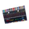 Art Marker Set for Glitter Coloring, Double-Ended Pens for Craft Use, Journals, Sketching and Daily Drawing Tasks Glitter Drawing Markers Journal Coloring Pens Wood Painting Marker Craft Sketch Glass