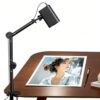 Art Projector for Tracing and Drawing - 5G/2.4G Dual-Band WiFi & App-Free Web Control - Supports Online/Offline Modes with Adjustable Stand for Artists, Cookie Decor - Compatible with iOS & Android