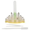 Arythia Acrylic Farm, Transparent Habitat Breeding Box, Pyramid Nest Observation House for Kids Science Education, Control Feeding Case