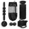 ASA Techmed Foam Roller for Exercise 5 Piece Back Roller and Physical Therapy Equipment Kit for Muscle Recovery, Mobility Training, Pain Relief and Athletes