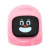 Asixxsix Car Dashboard Emotional Companion Robot, 52 Expressions (Pink)