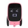 Asixxsix Smart Charging Robot, Interactive Educational Toy with Touch Control Voice Response Dancing Music English Storytelling, for Kids Ages 3 8 Early Learning STEM Gift (Pink)
