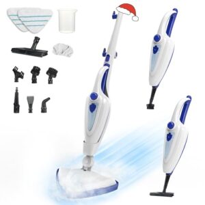 Aspiron 12-in-1 Steam Mop, 1500W Detachable Handheld Steam Cleaner