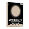 Astrobrights Colored Cardstock, Kraft, 65 lb./176 gsm, 8.5” x 11”, 126 Sheets, Perfect for School, Office & DIY (92001)