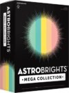 Astrobrights Mega Collection, Colored Cardstock, Punchy Pastel 5-Color Assortment, 320 Sheets, 65 lb./176 gsm, 8.5" x 11" - MORE SHEETS! (91780) (Pack of 6)