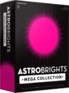 Astrobrights Mega Collection,Colored Cardstock,Ultra Pink,320 Sheets,65 lb/176 gsm,8.5" x 11" - MORE SHEETS! (91680),(Pack of 6)