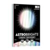 Astrobrights Metallic Cardstock, Smooth & Linen Finish, 8.5" x 11", 65 lb./176 gsm, Moonlight Metallics, 75 Sheets (91809)