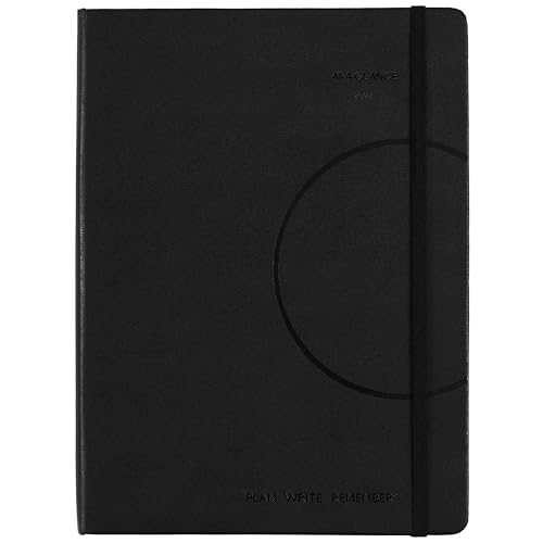 AT-A-GLANCE 2027 Appointment Book Planner, Weekly & Monthly, 7.5" x 10", Plan. Write. Remember., Casebound, Black (7069500527)