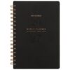 AT-A-GLANCE® Signature Collection 2027 Weekly Monthly Planner, Black, Small, 5 1/2" x 8 1/2"