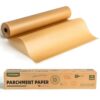 Atchake Parchment Paper Roll for Baking, 15 In Unbleached Parchment Paper