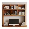 ATFRCGYBCZ Bookshelf Desktop Bookshelf Wooden Countertop Bookcase Storage Display Rack Office Bookcase