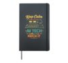 Audiovisual Technician Funny AV Tech Sound Engineer Mix Hardcover Journal, Black