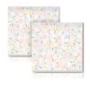 AUEKLLW Sticky Notes 3x3 Inches, 2 Pads Cute Colorful Self-Stick Note Pads, Easy to Post for Home, Office and Daily Life Organization Cute Colorful Floral