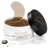 AURAE Caffeine Under Eye Patches (30 Pairs), Under Eye Mask for Puffy Eyes, Appearance of Dark Circles, Cooling & Hydration, Self Care & Skincare Gifts for Women, Patch Yeux