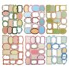 AuriicLeaf Vintage Border Sticker Set, Scrapbook Supplies for Journaling, Planners, DIY Crafts and Gifts