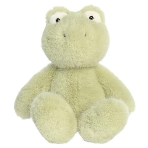 Aurora Playful The Thicket Tales Forget-Me-Not Frog Stuffed Animal - Floppy Characters for Comforting Cuddles - Perfect for Birthdays, Adults and Kids All Ages - Green 12 Inches