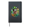 Australian Cattle Dog St Patricks Day Artwork Hardcover Journal, Black
