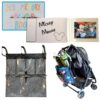 Autograph Book/Photo Album Combo & Stroller Ally (for Side-by-Side Double Configuration Strollers) Bundle