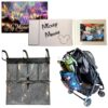 Autograph Book/Photo Album Combo & Stroller Ally (for Side-by-Side Double Configuration Strollers) Bundle