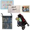 Autograph Book/Photo Album Combo & Stroller Ally (for Single or Back/Front Double Configuration Strollers) Bundle
