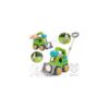 Automatic Bubble Machine for Toddlers,Construction Truck Bubble Lawn Mover W/Light,Bubble Maker Blower Toys for 3 4 5 6 Year Old Boy Girl Kids,Summer Outdoor Pool Backyard Toys for Birthday Party