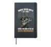 Auto Mechanic Move Over Boys Funny Garage Hardcover Journal, Black
