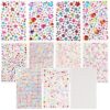 AUUTI 3982 Pieces Self Adhesive Jewels ，Stick on gems