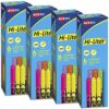 Avery® Pen-Style Highlighters, 6 Assorted Colors Per Pack, 4 Packs, 24 Highlighters Total (23565)