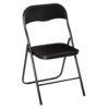 Avilia Folding Chairs, Black, nd