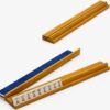 Aviowish 17.5" Pine Wood Mahjong Racks with Magnetic Pushers, Set of 4
