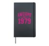 Awesome Since 1979 Awesome Since Birthday 1979 Vintage Hardcover Journal, Black