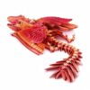 AWJJVXY 3D Printed Flexible Archaeopteryx Statue,Movable Joints-G||29CM