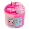 Axolotl Fluff Slime 8 FL OZ – Soft Pink Cloud Slime with Raspberry Sugar Scent – Includes Axolotl Charm – Beginner-Friendly Non-Sticky Sensory Toy