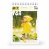 Aymzbd Drawing Sketchbook, Hardcover Sketch Pad for Artists, Drawing pad for Kids, Red/Yellow (Cover Random), Red, 8K (Flip Up/Down)