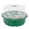 Aymzbd Tray Seedling Tray Tray Plant Propagator Starter Tray PET with Base and Adjustable Dome to Support Strong Roots Suitable for Gardeners Balcony Racks Indoor Seed Stations