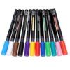 AYNEFY Craft Paint Pens 24 Colors Washable Acrylic Markers Fine Tip with Storage Bag for Wood Fabric Glass Ceramic, No Shake Art Markers for Drawing Doodling Scrapbooking DIY