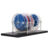AYNEFY Physics Teaching Multistage Steam Model, Iron Plastic Aluminum Alloy Steam Model, 26 X 12.5 X 11cm for Classroom Demonstrations Children Science Projects