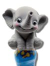 AZ Bows Fun and Lucky Good Luck Bingo Dauber Dobber Topper Replacement Cap Adorable Lucky Trunk up Sassy and Cute Girl Elephant