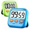 Azosowo 2 Pack Digital Timer for Kids Teacher Classroom Kitchen Office