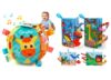 Baby Ball Toy with Sounds & Songs & Record + 2PCS Baby Books Sensory Toys