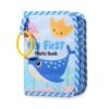 Baby Photo Album and Memory Book for Newborns, My First Photo Album for Baby Toddlers with Mirror, 1st Birthday Book 4x6 Inch Photos Family Albums for Birthday Keepsake (Animals in ocean)