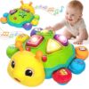 Baby Toys 6-12 Months, Musical Crawling Infant Toys with Lights Sounds