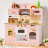 Babytronic Wooden Kids Play Kitchen, Pretend Toy Gift for Girls & Boys
