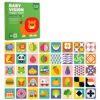 Baby Visual Stimulation Cards 20 Pack High Contrast Black & White Color Design 4 Stages for 0-3 Years Old Brain Development Sensory Development Toys Early Educational Cognitive Cards