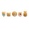 Back2Fun - Set of 5 Decorative 3D Bear Pins Resin Push Pins for Cork School Supplies Kawaii Back to School Desk Accessories
