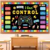 Back to School Bulletin Board Decorations, Things I Can Control Gaming Classroom Decor, Growth Mindset Bulletin Board Set with Video Game Theme Classroom Wall Decorations for Elementary Teachers