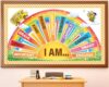 Back to School Bulletin Board Set Summer Sunshine Motivational Classroom Decoration Inspirational Growth Mindset Bulletin Board Sun Cutouts for First Day of School Classroom Chalkboard Wall Decor