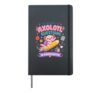 Back To School Ready To Axolotl Questions In Kindergarten Hardcover Journal, Black